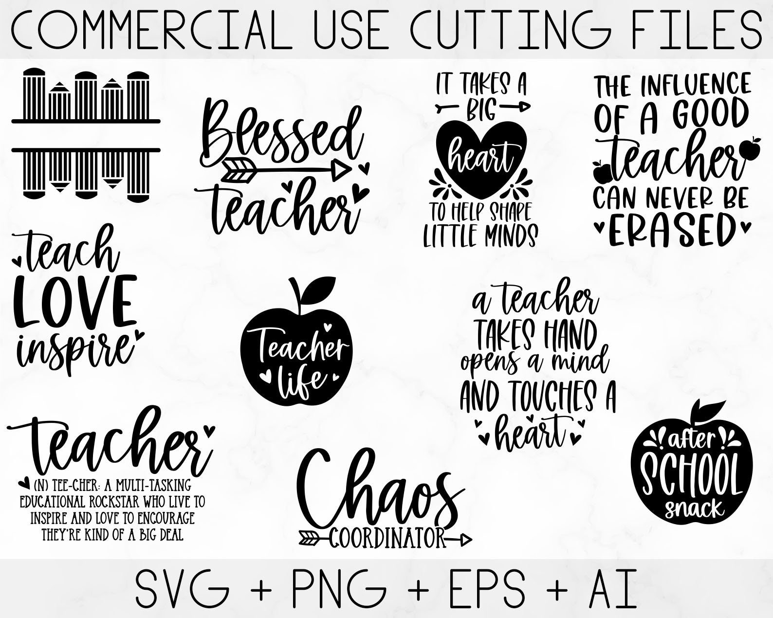 Teacher Svg Bundle, Teacher Quote Svg